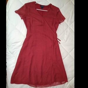 Ann Taylor wrap around dress